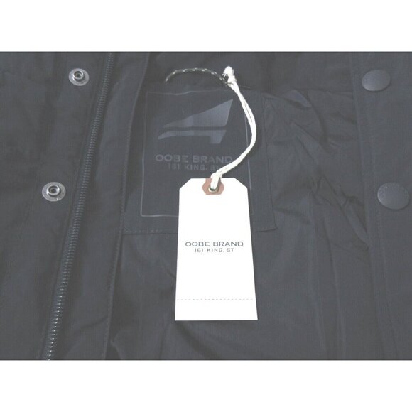 OOBE Brand Men's Kinsley Goose Down Hooded Jacket Midnight Navy Blue NWT - Picture 7 of 9